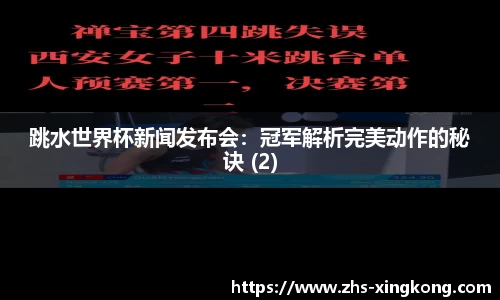 跳水世界杯新闻发布会：冠军解析完美动作的秘诀 (2)