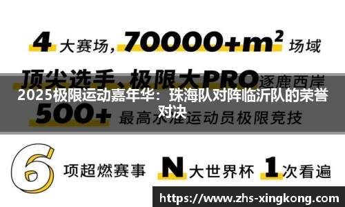 2025极限运动嘉年华：珠海队对阵临沂队的荣誉对决